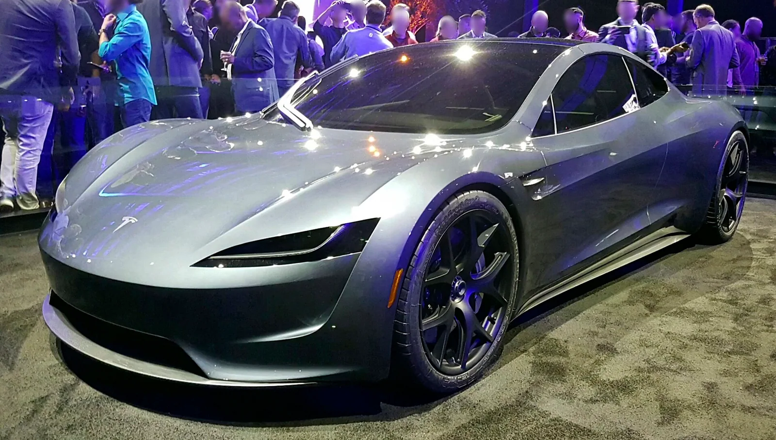 Tesla Roadster: prototipo fotografiado en su presentación de noviembre de 2017.